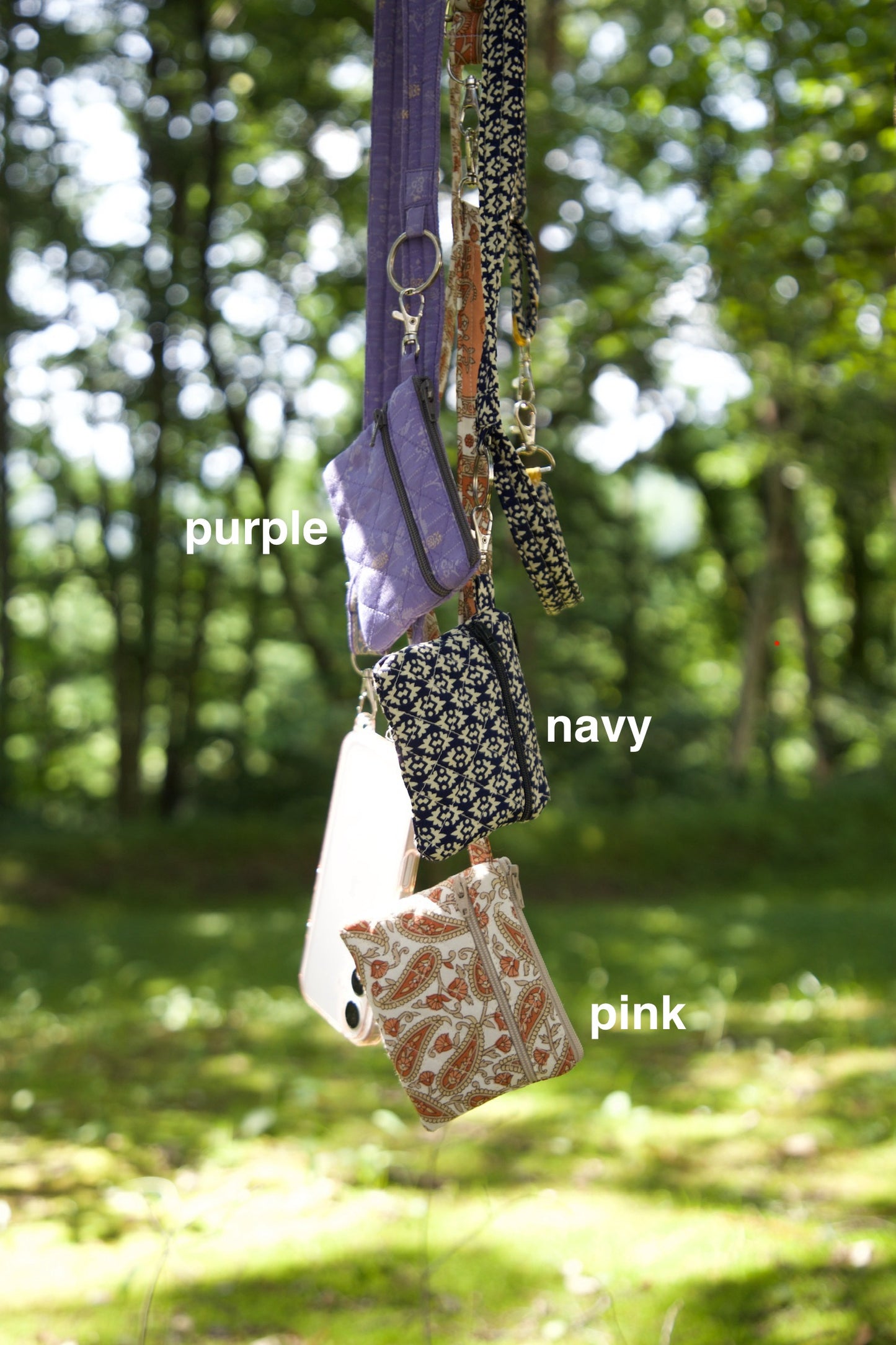 recycle sari strap(pink,purple,navy)