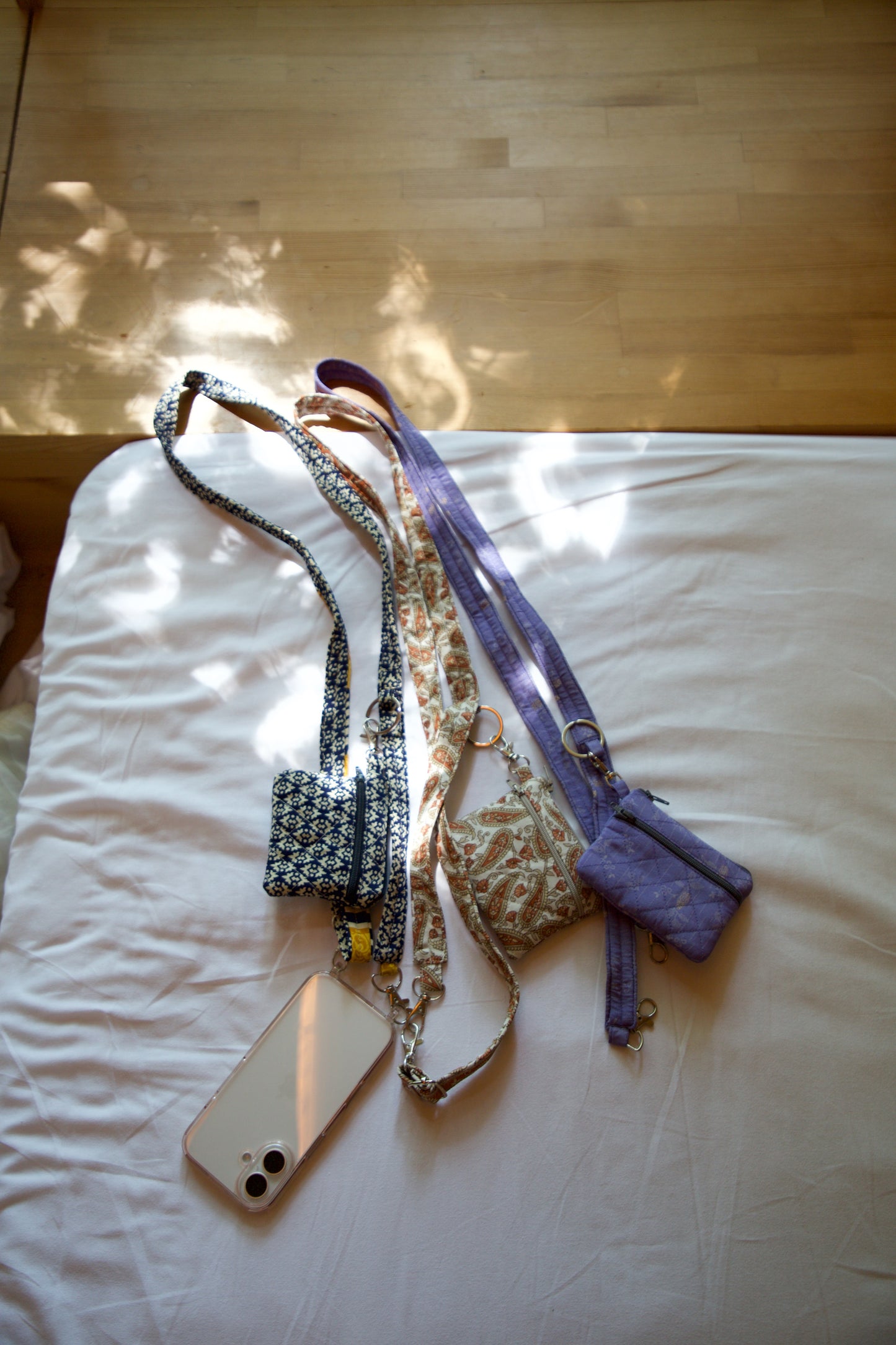 recycle sari strap(pink,purple,navy)