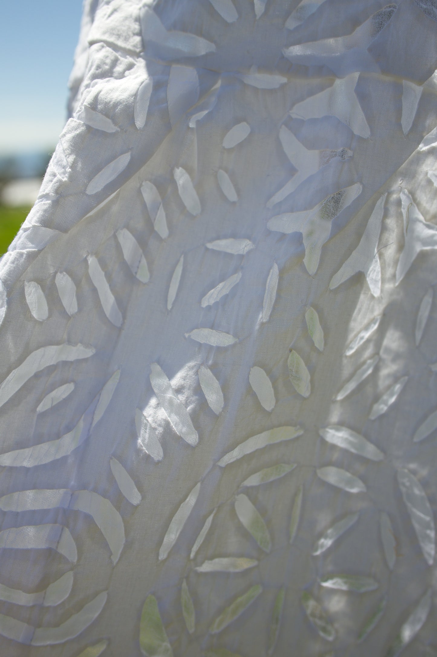 Hand cutwork camisole(white)