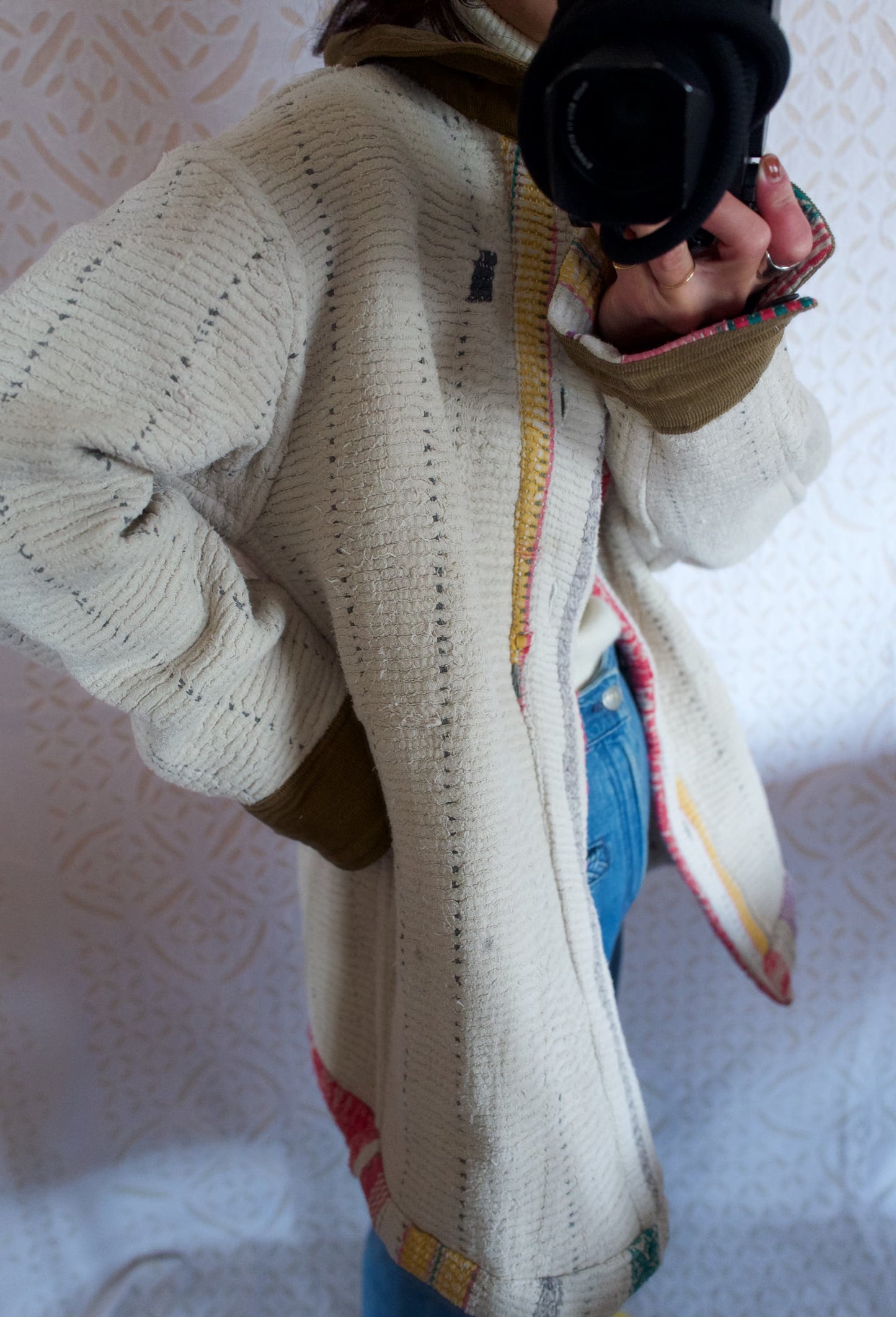 vintage kantha jacket I