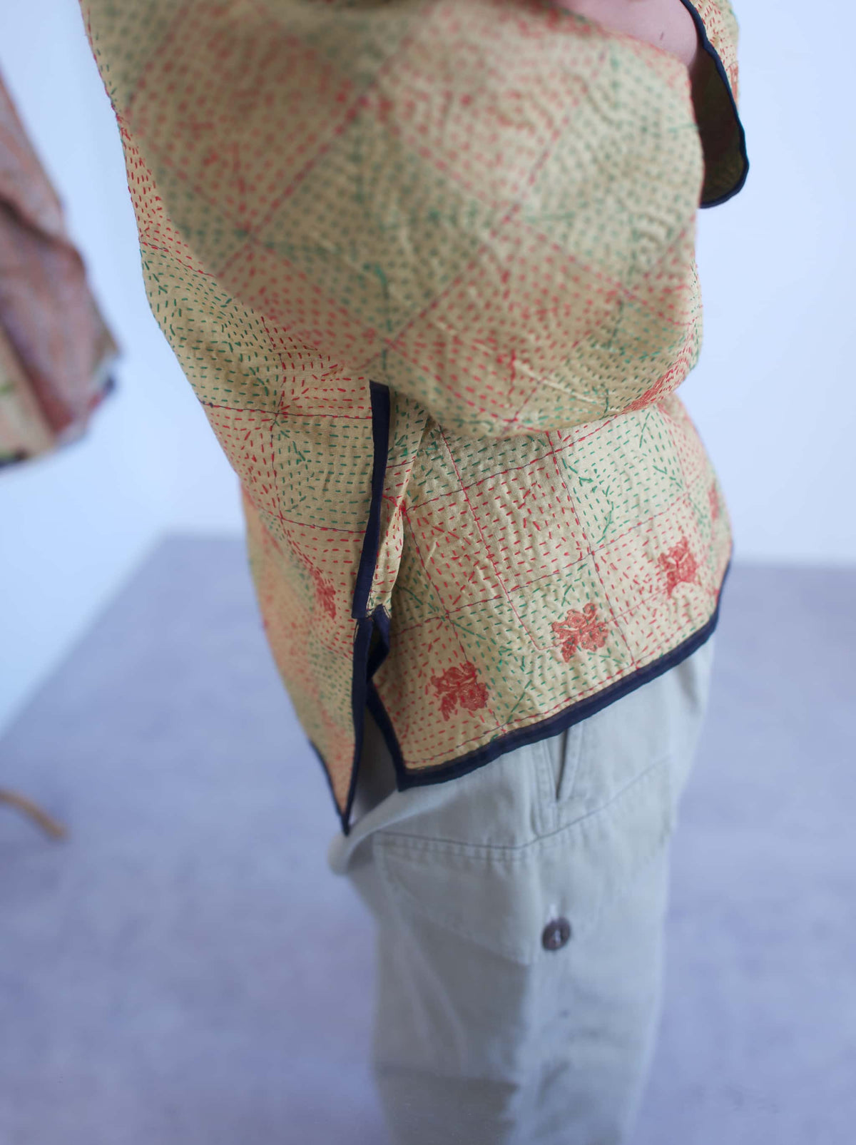 silk kantha jacket (e)