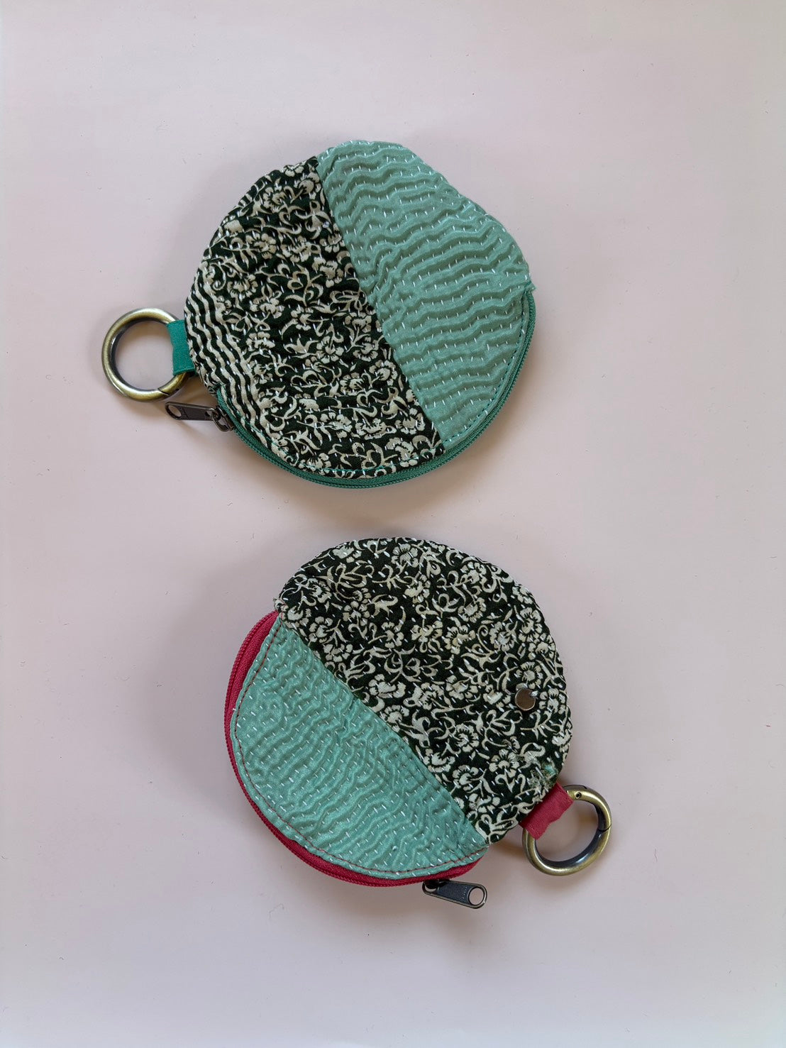 round kantha pouch 5