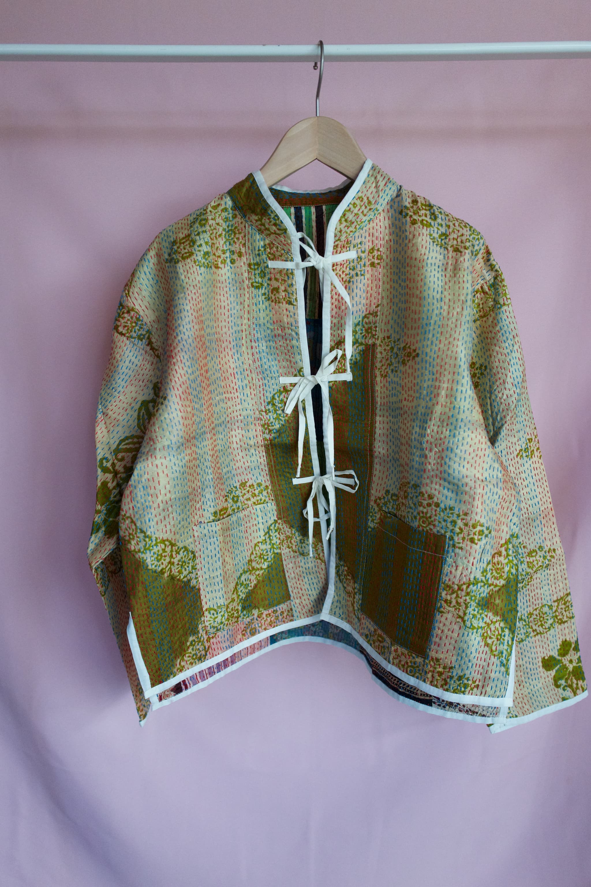 PUR カンタジャケット silk kantha jacket （f） – PUR