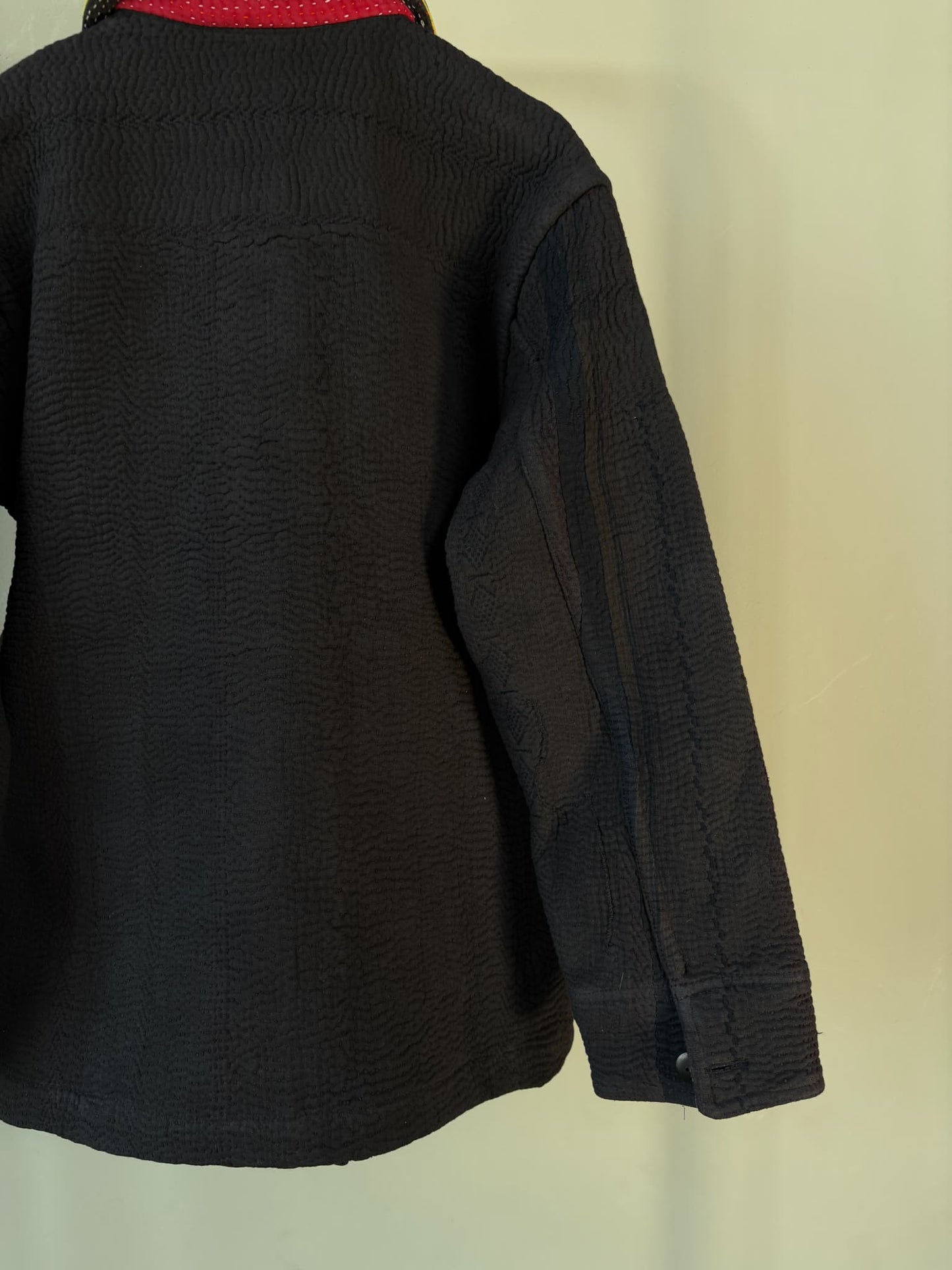 vintage kantha jacket （black B）