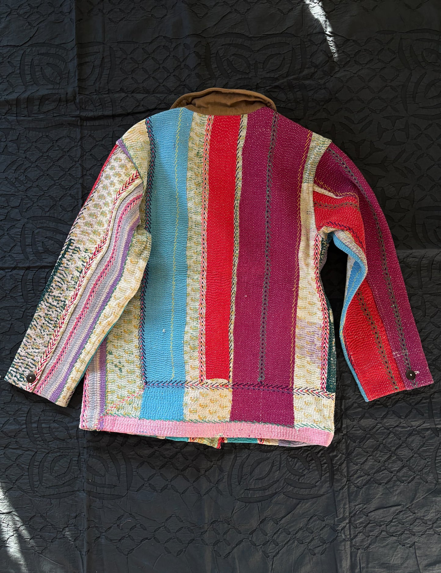 vintage kantha jacket E