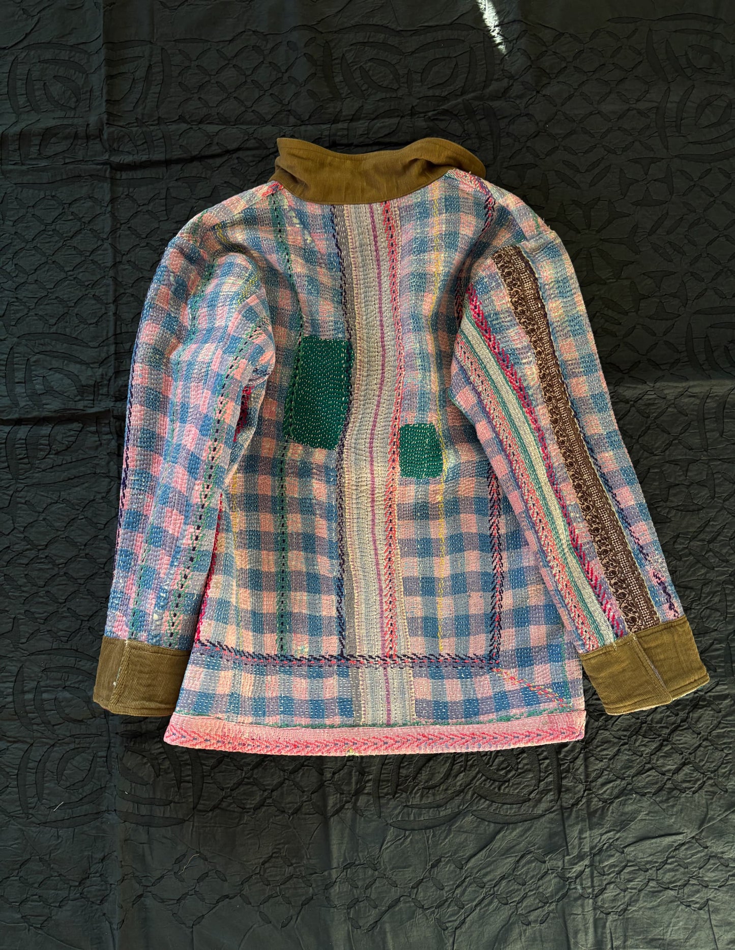 vintage kantha jacket E