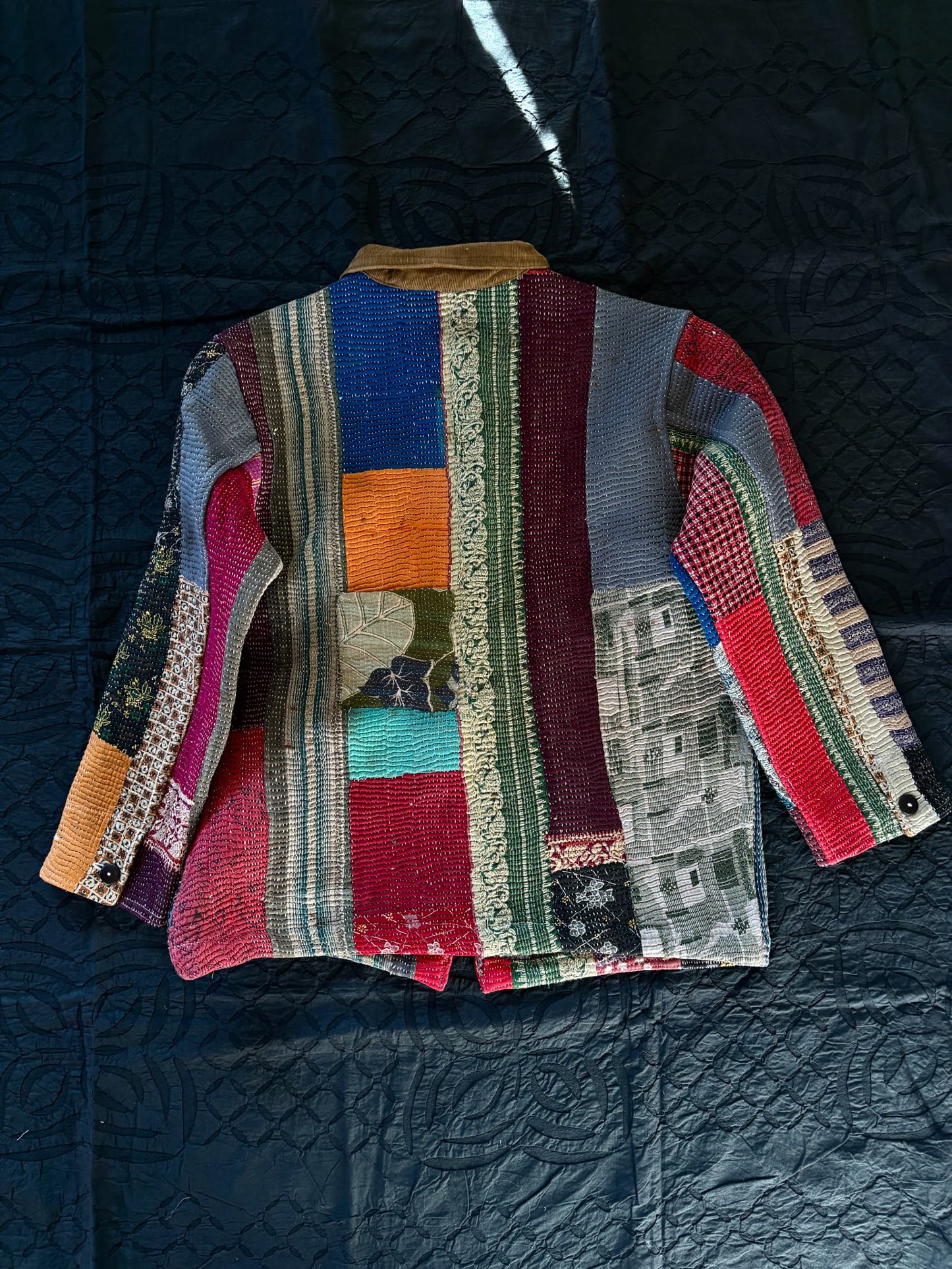 vintage kantha jacket B