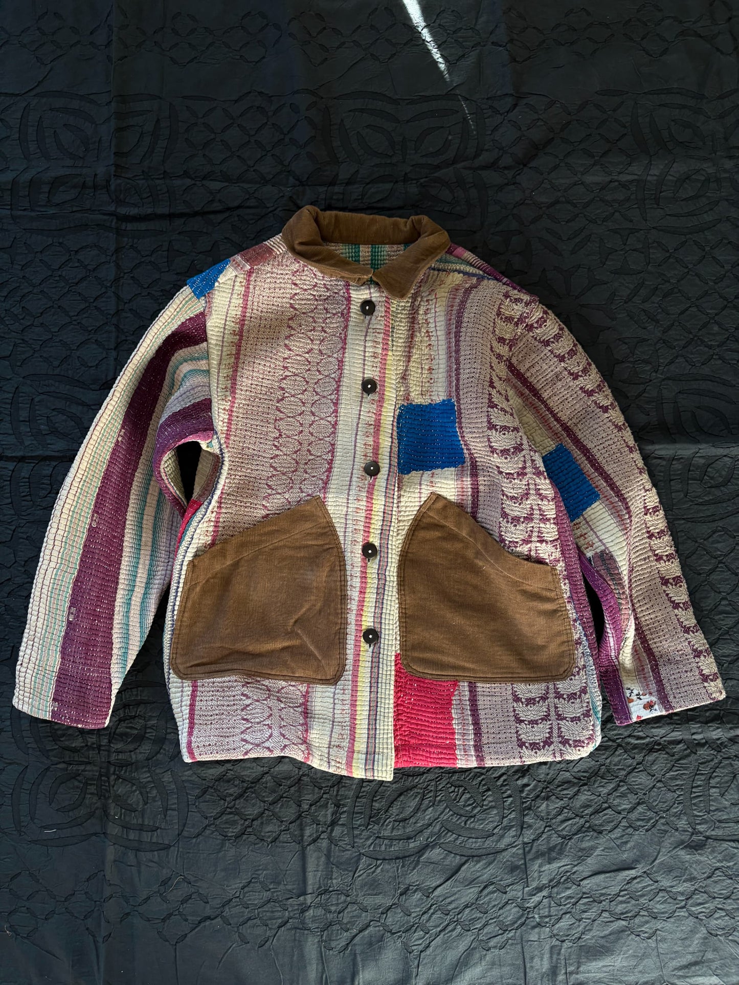 vintage kantha jacket D