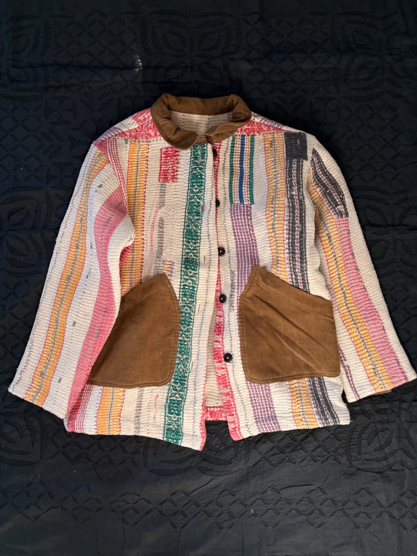 vintage kantha jacket I