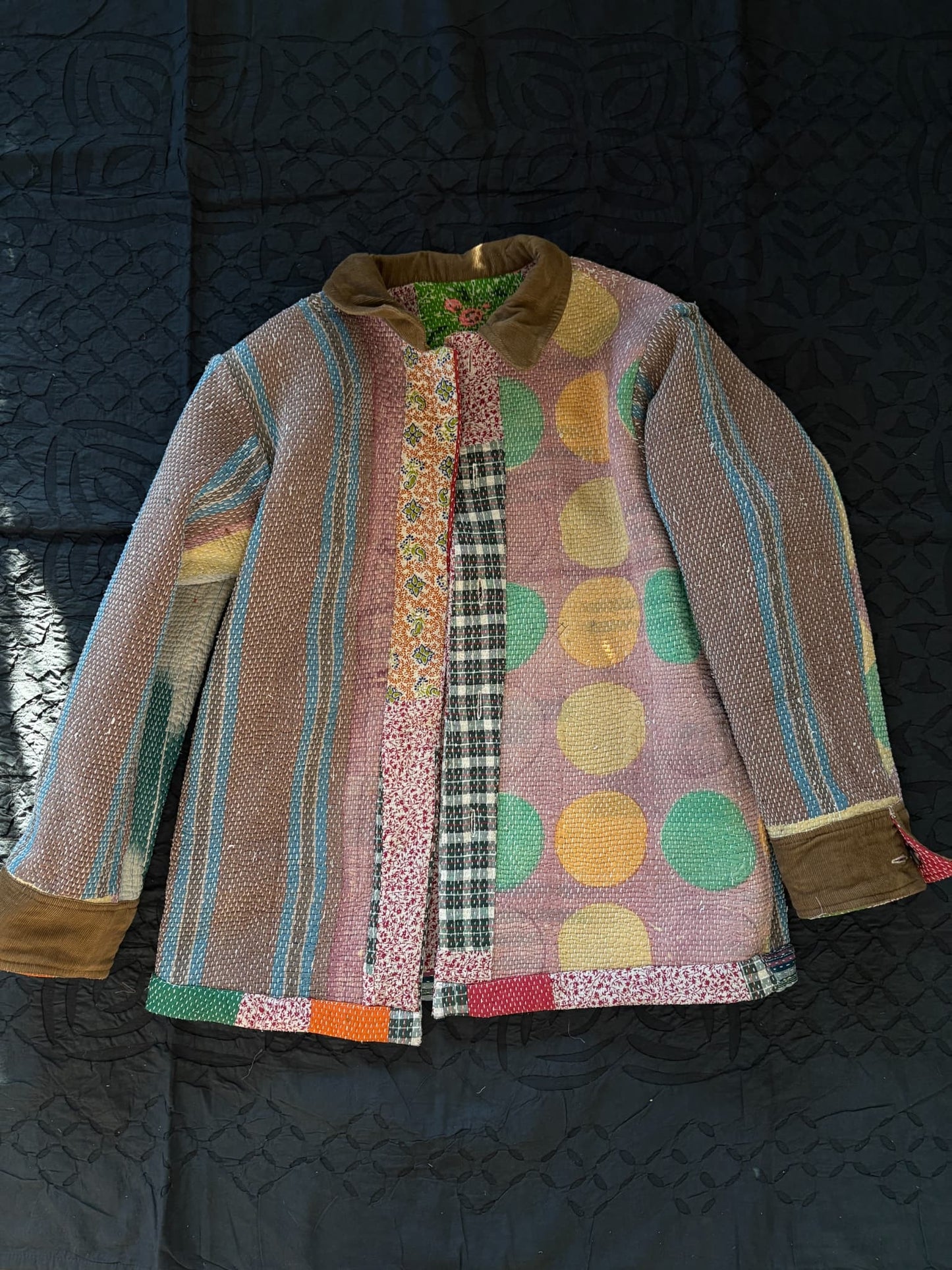 vintage kantha jacket F