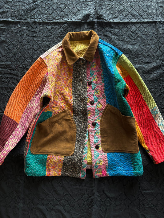 vintage kantha jacket G