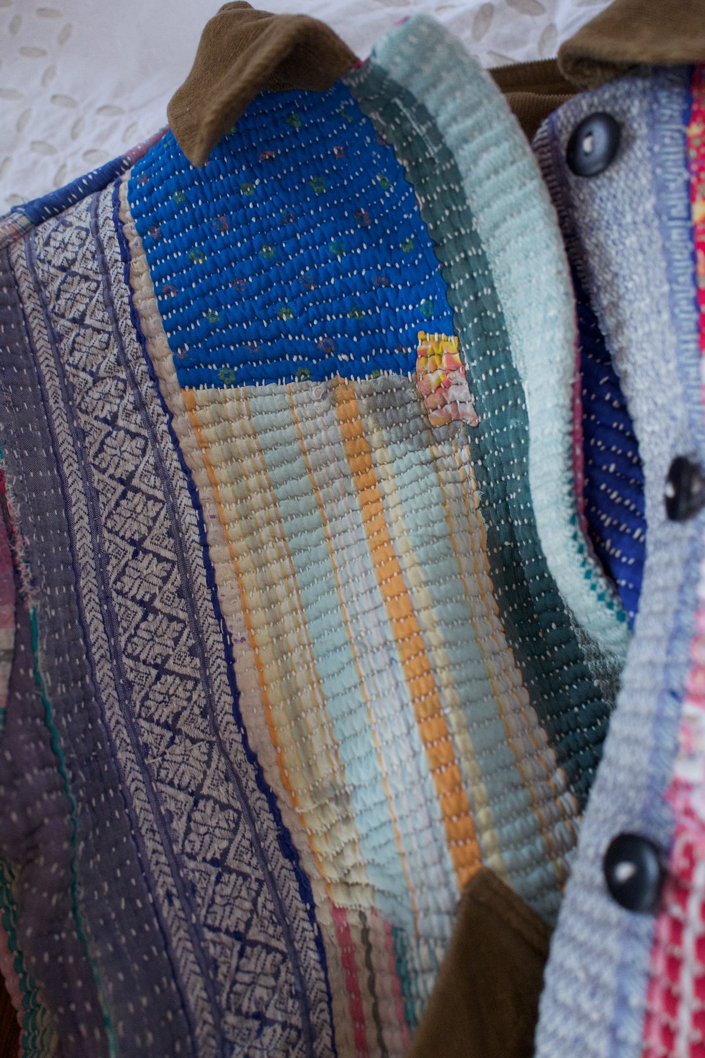 vintage kantha jacket C