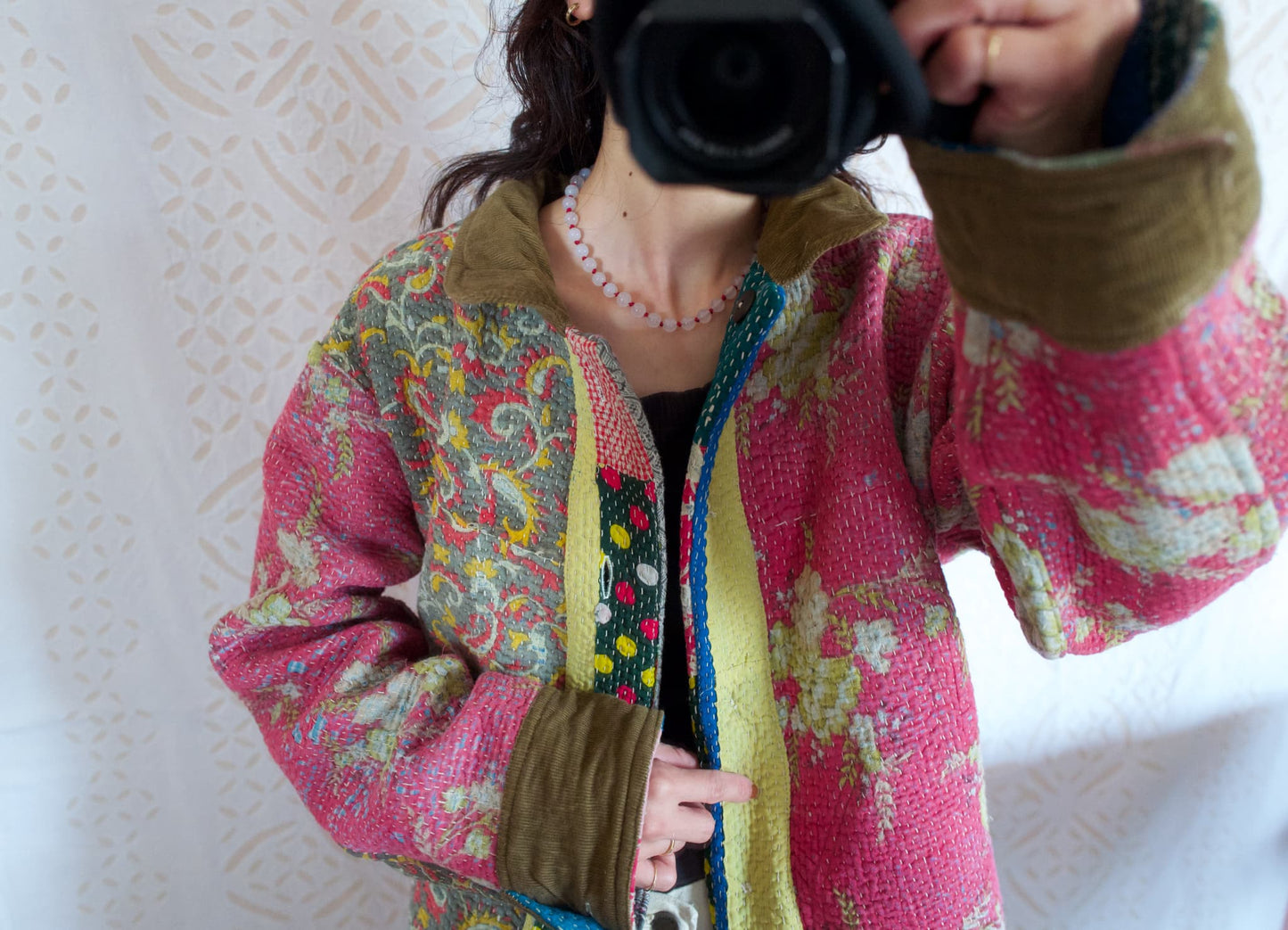 vintage kantha jacket J