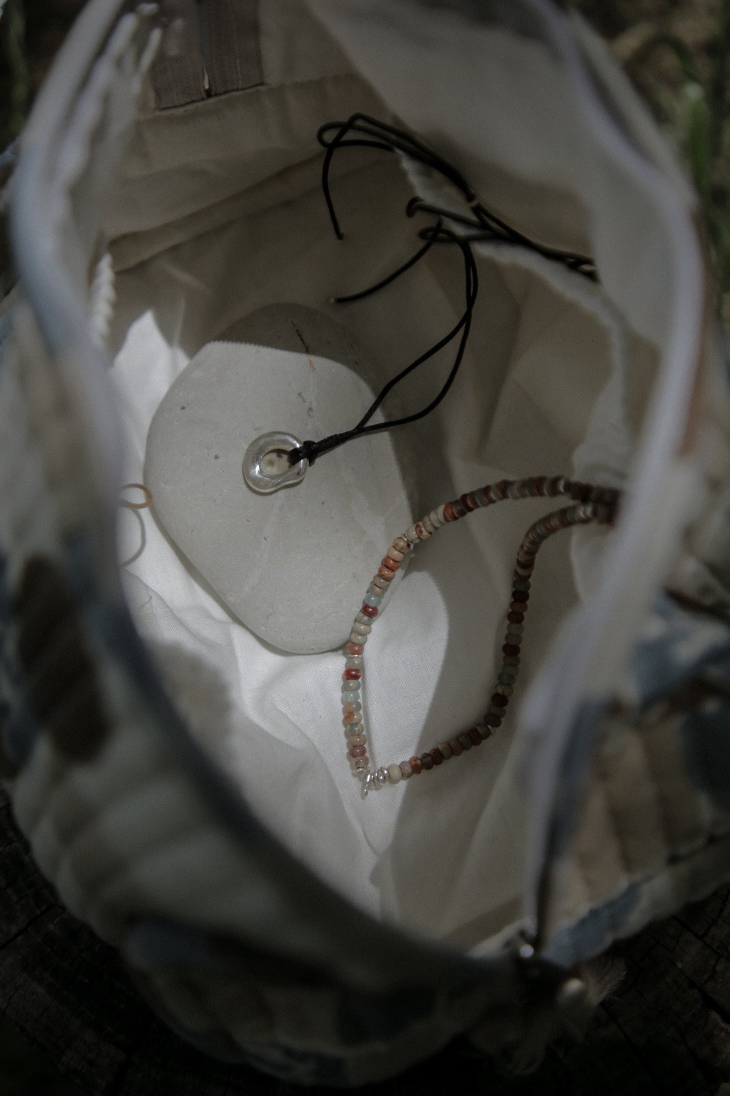 impression × karensilver beads necklace