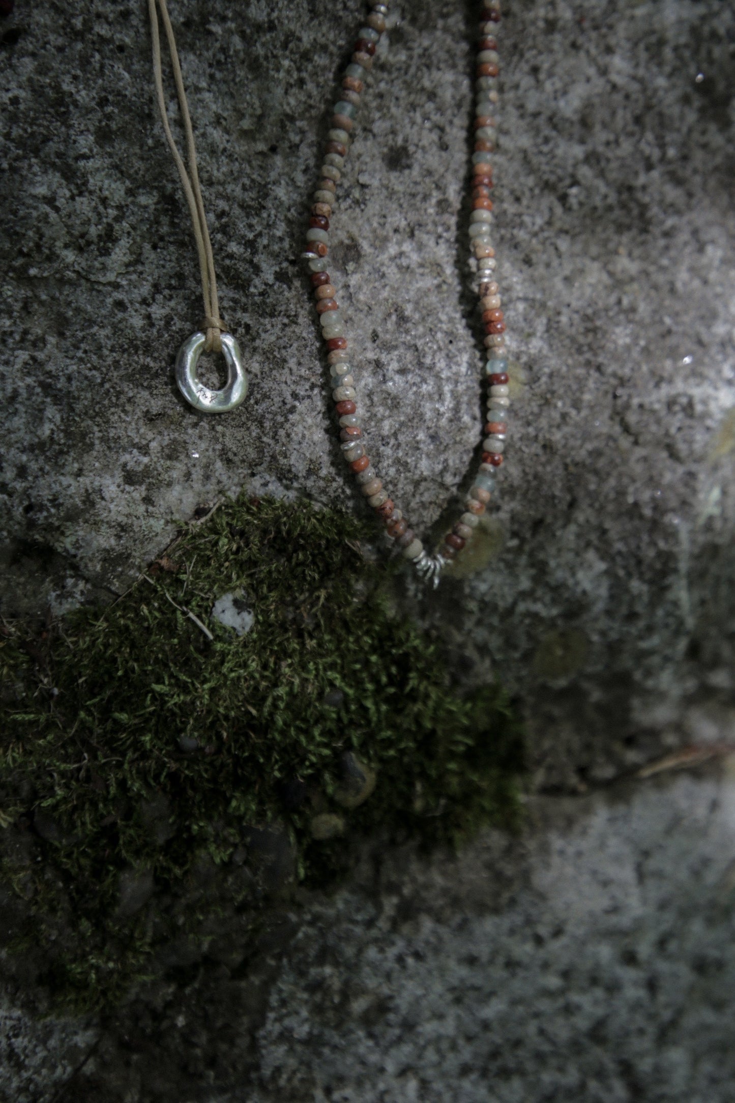 impression × karensilver beads necklace