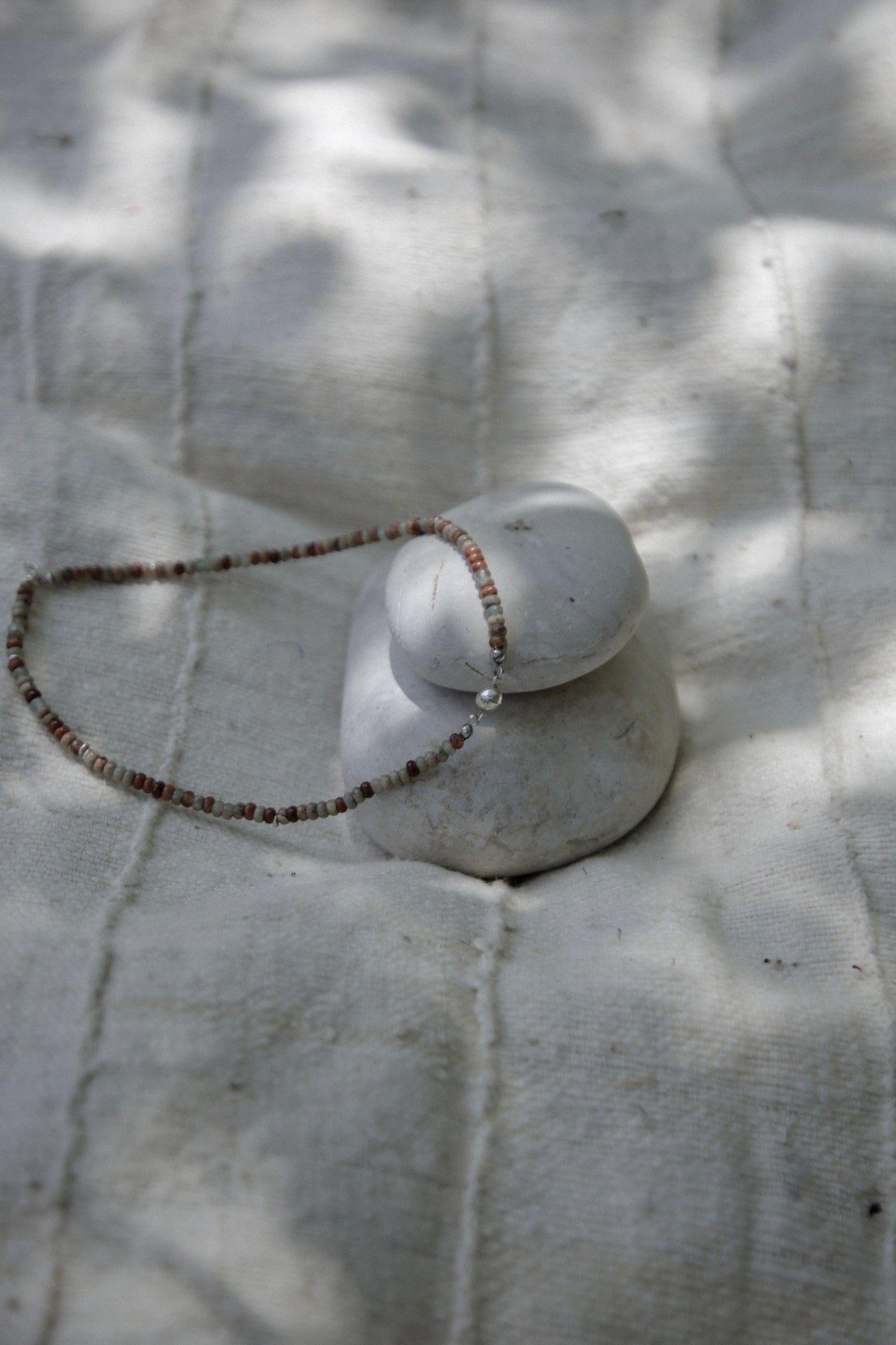 impression × karensilver beads necklace