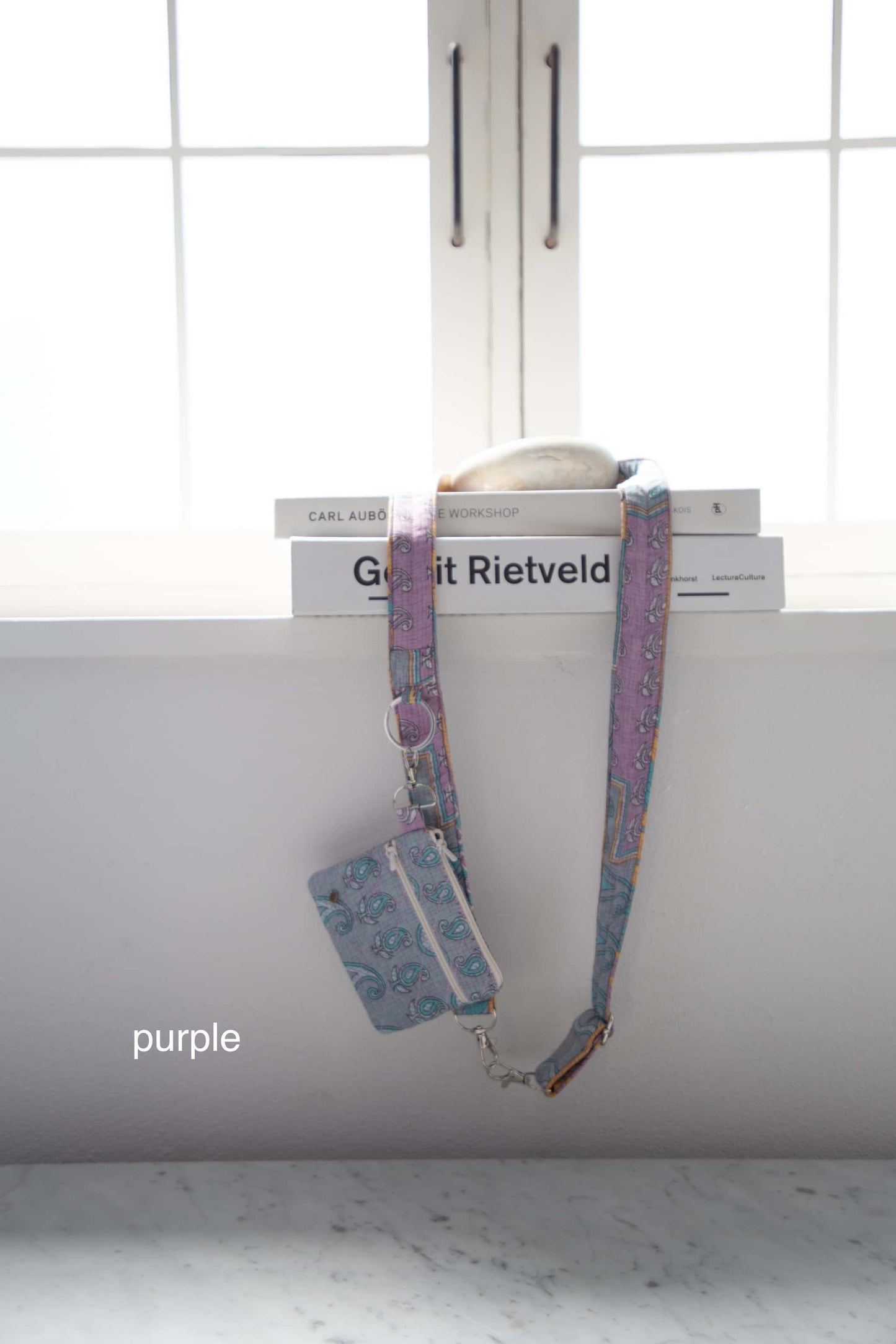 recycle sari phone strap