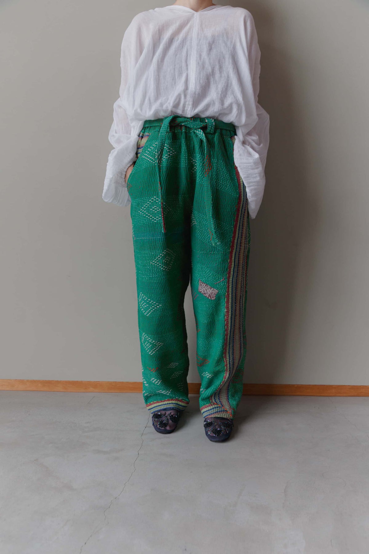 kantha pants（h）