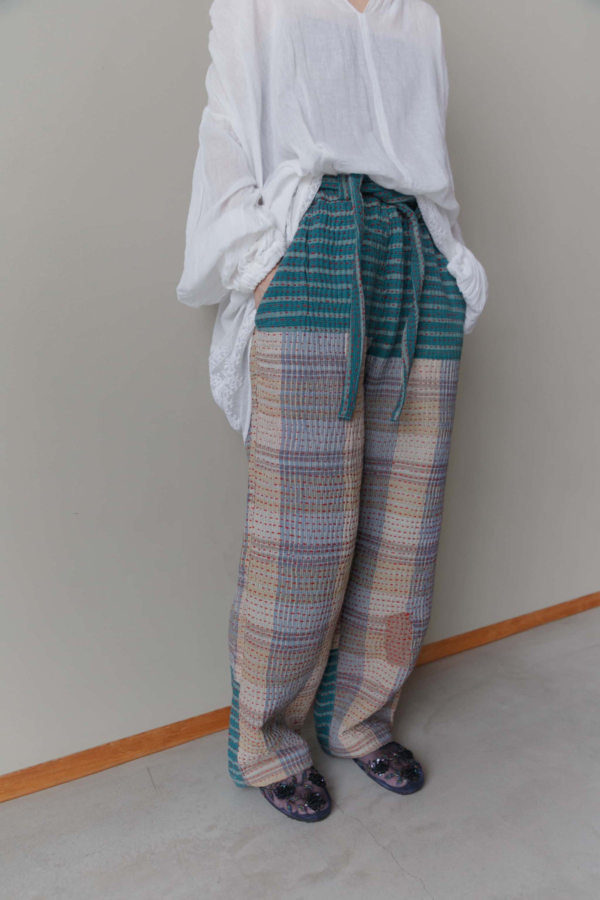 kantha pants（e）