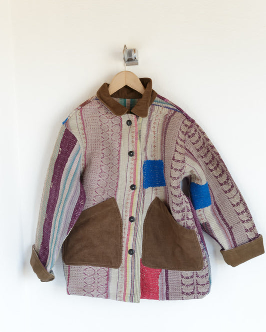 vintage kantha jacket D