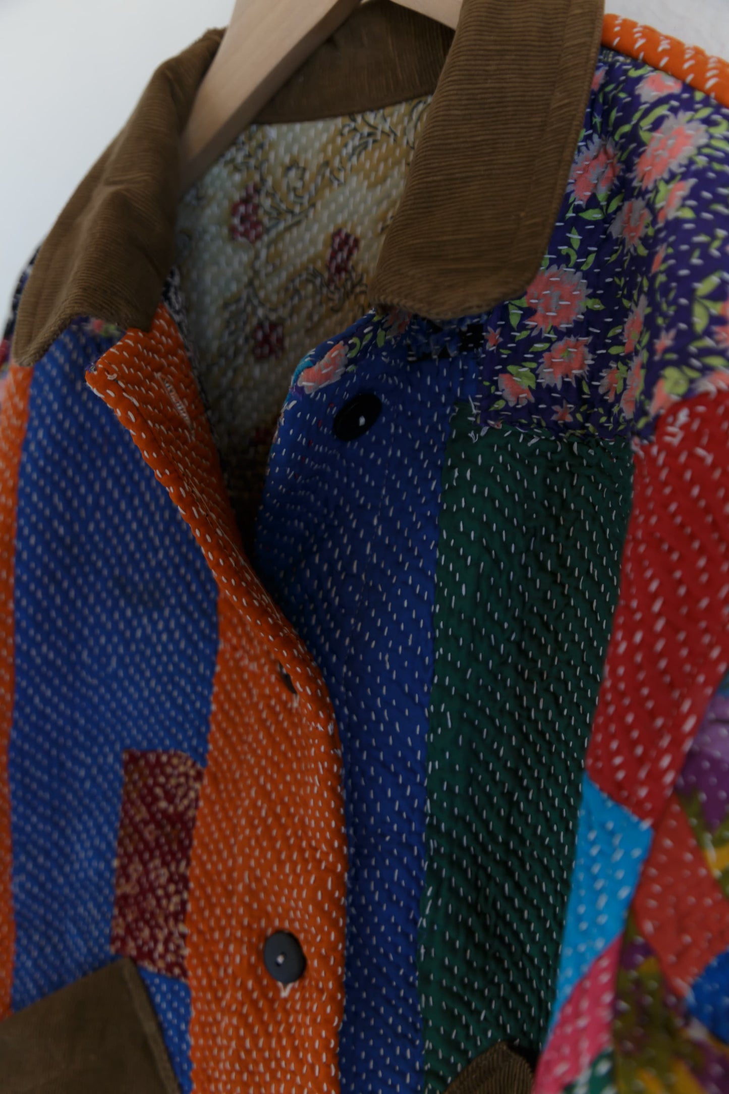 vintage kantha jacket H