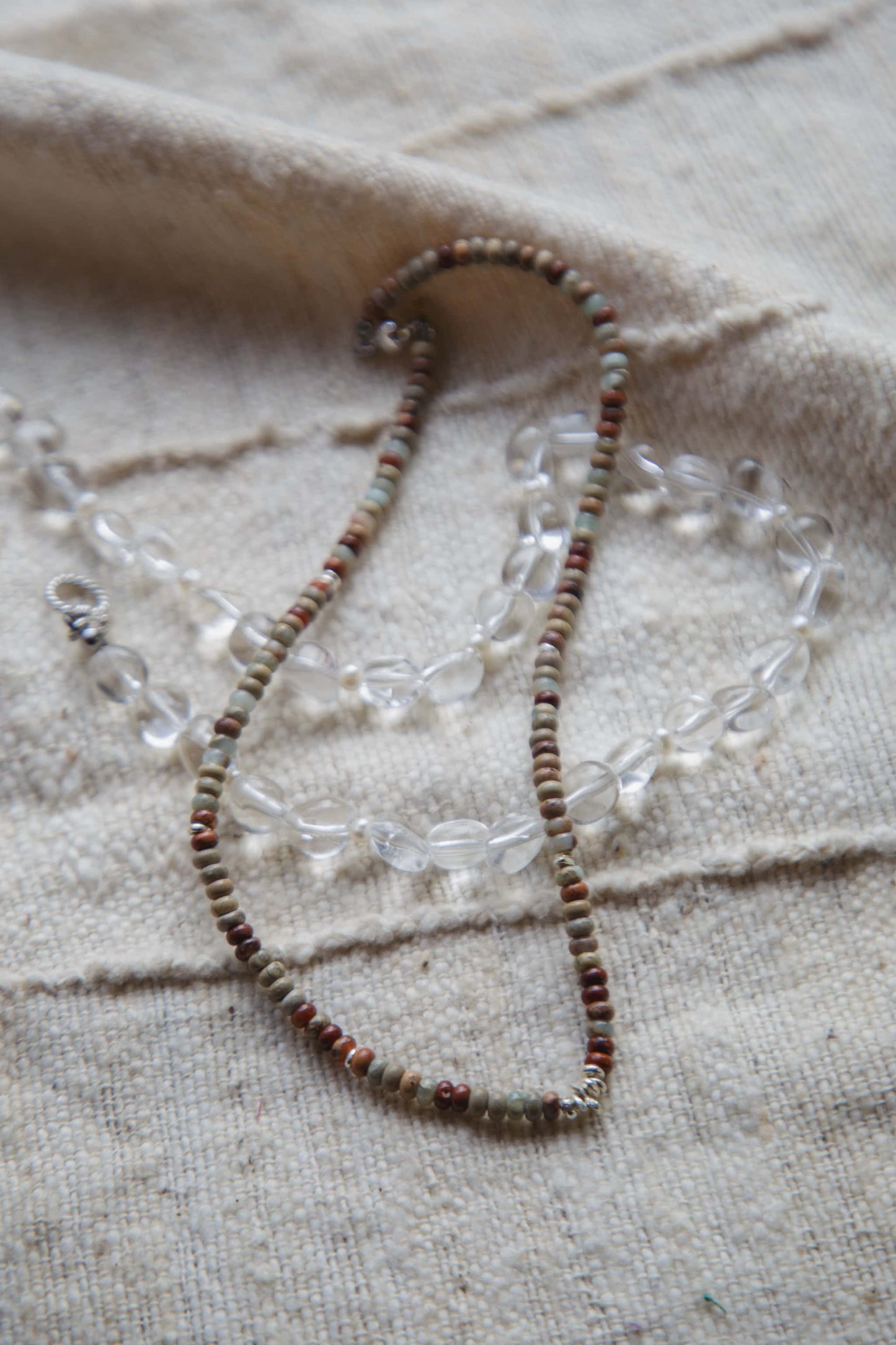 impression × karensilver beads necklace