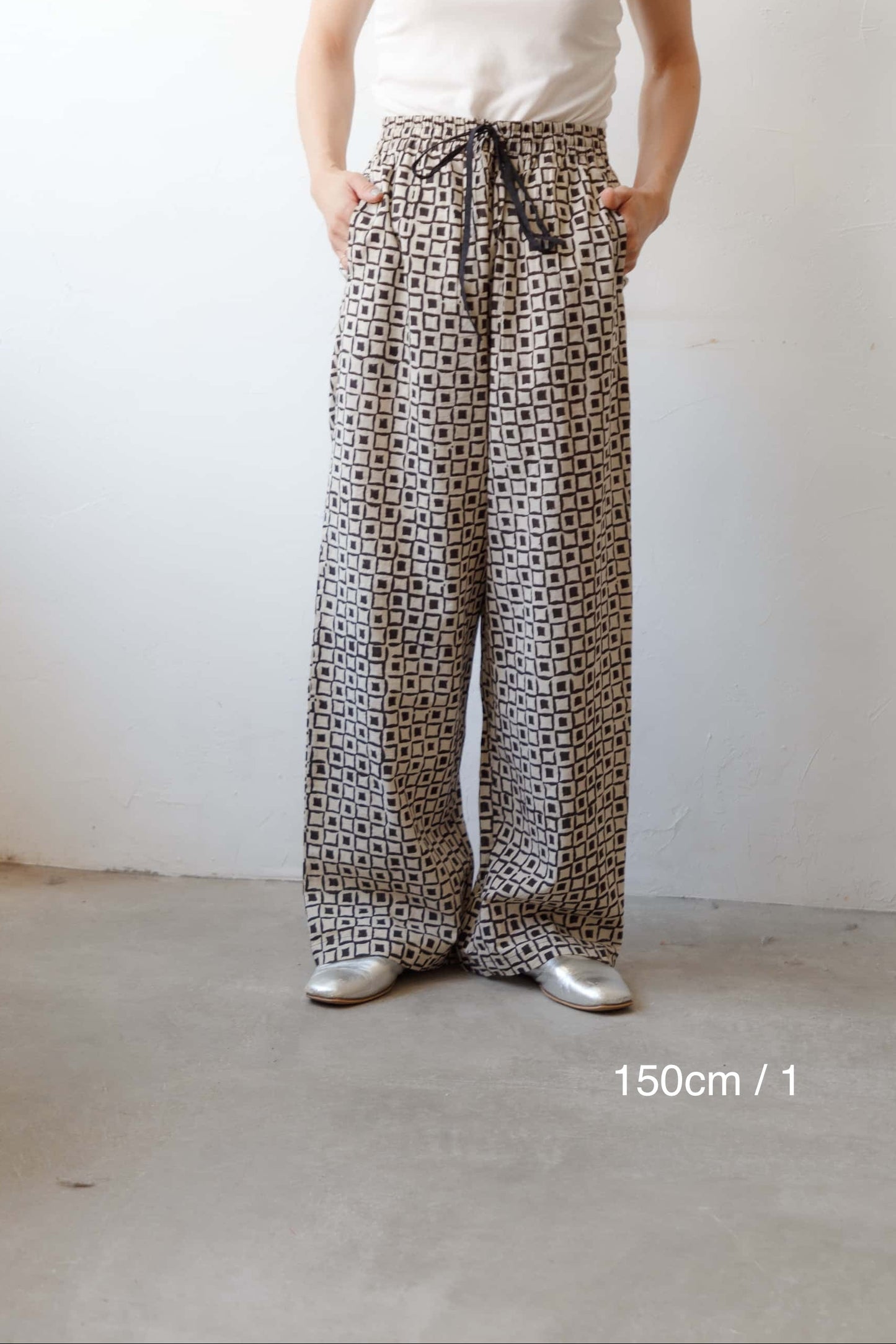 Bagru block print pants（modern）