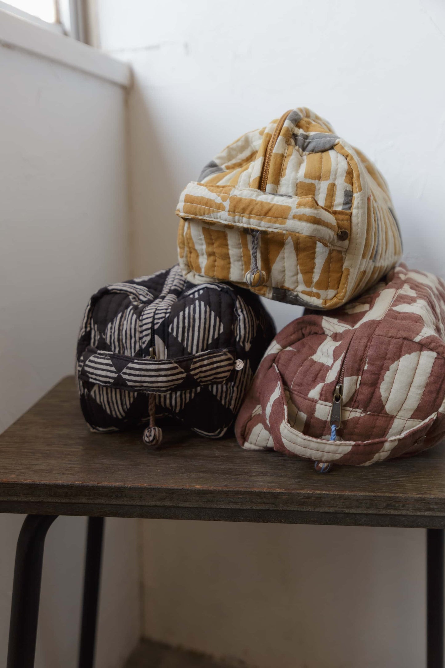 Bagru blockprint pouch
