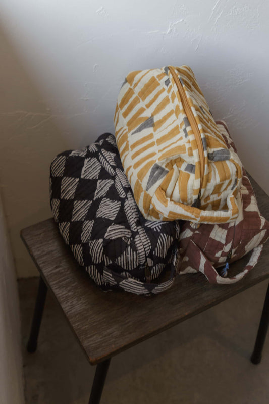 Bagru blockprint pouch