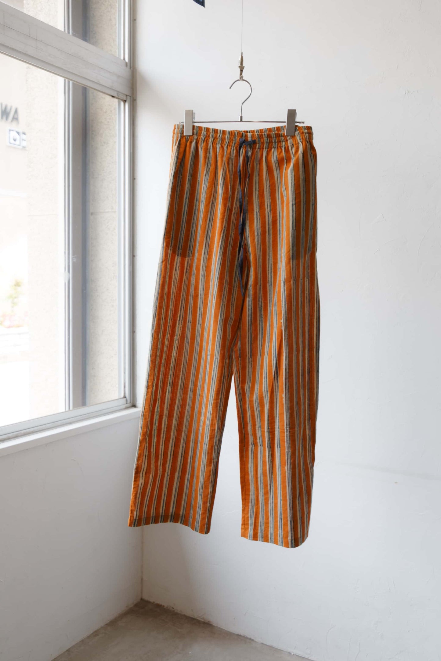Bagru block print pants（stripe）