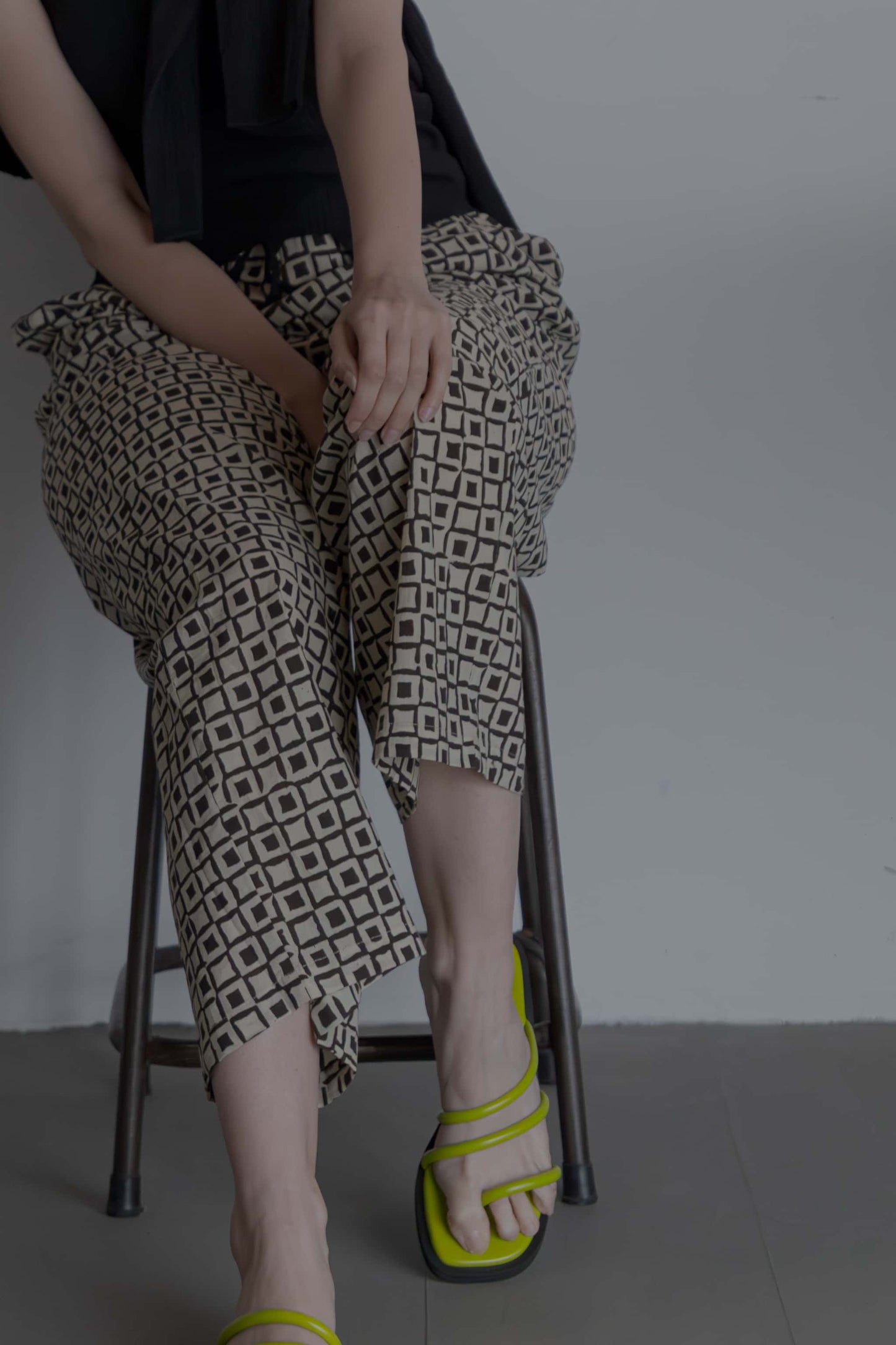 Bagru block print pants（modern）