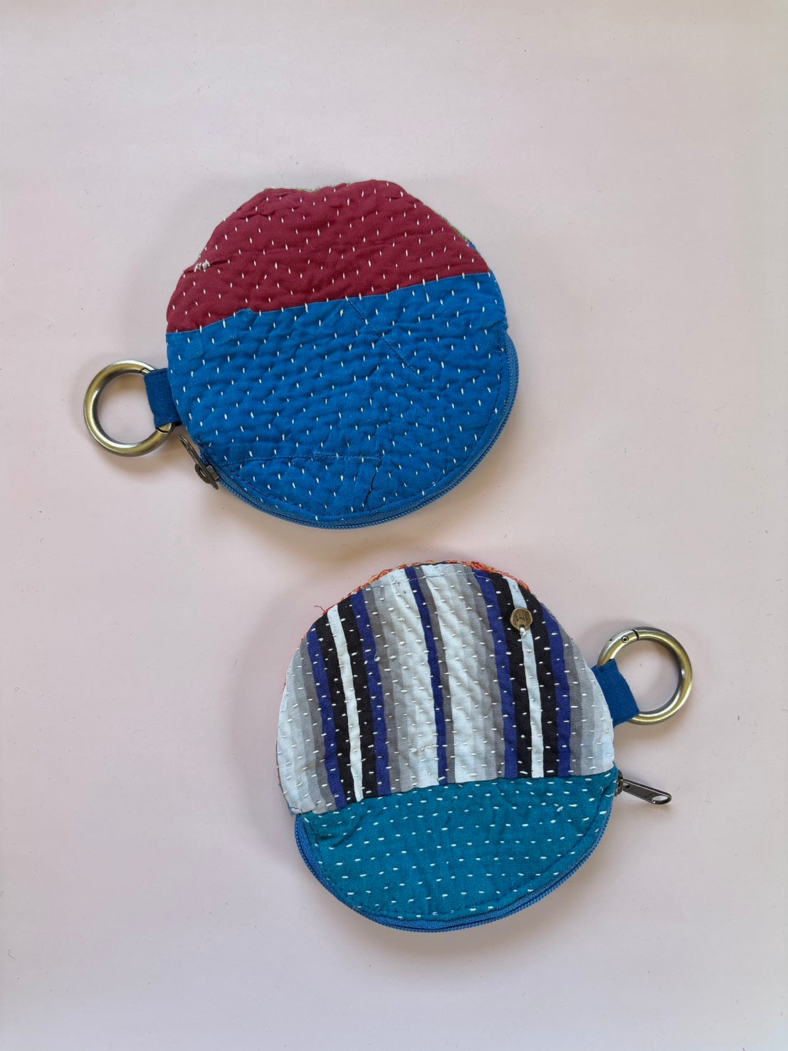 round kantha pouch 6