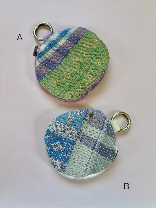round kantha pouch 7