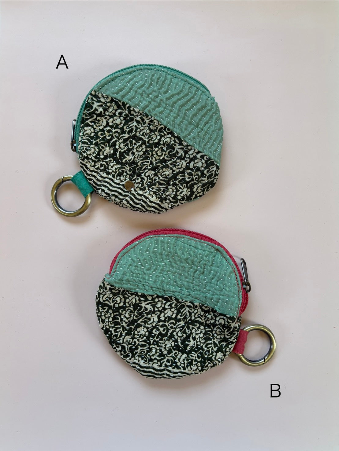 round kantha pouch 5