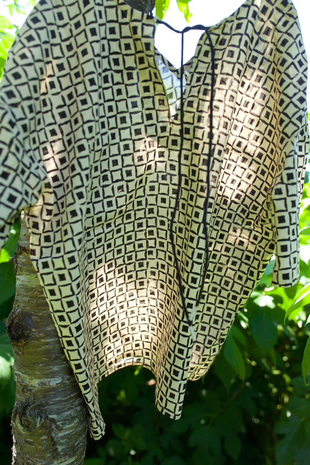 Bagru block print top（modern）