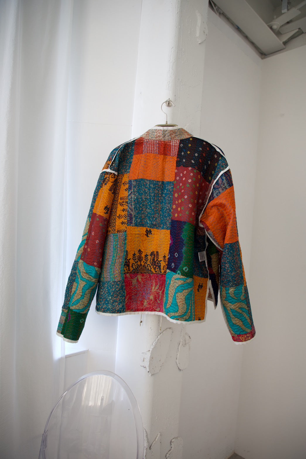 silk kantha jacket  （a）