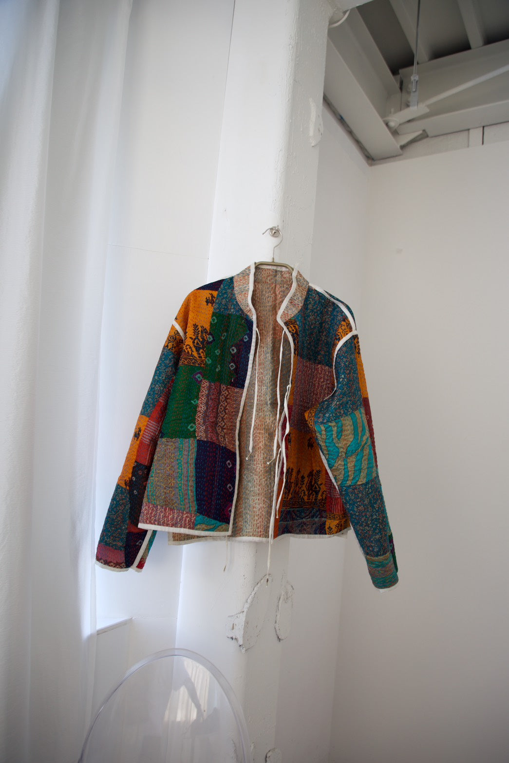 silk kantha jacket  （a）