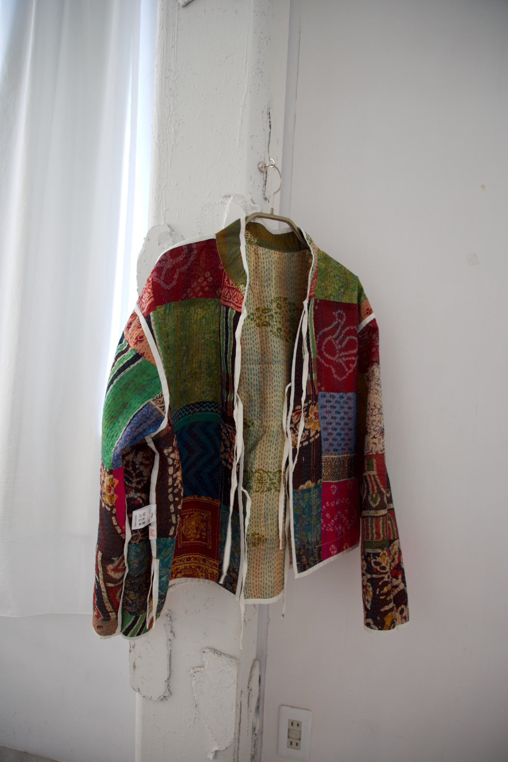 silk kantha jacket  （b）