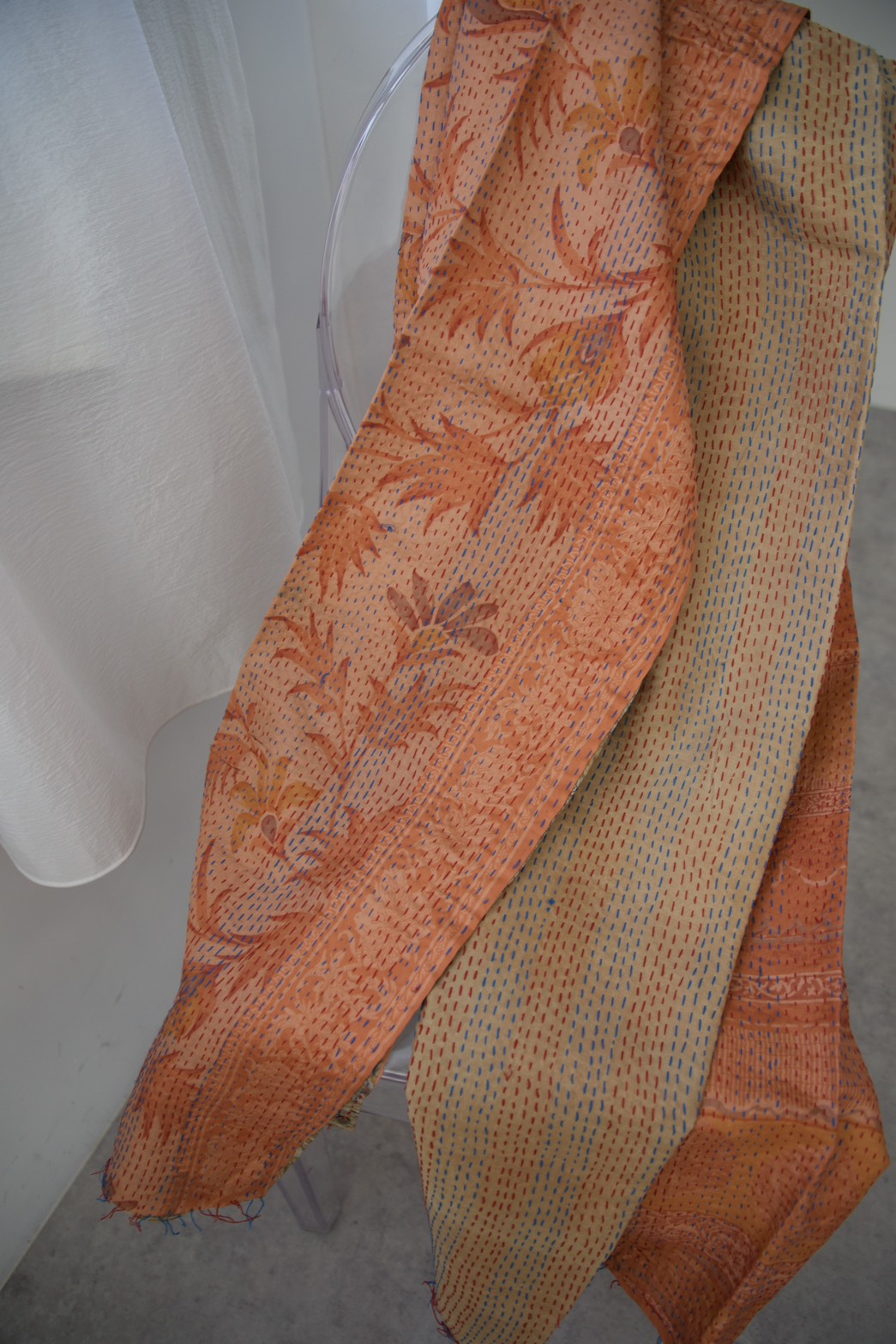 silk kantha stole（a）