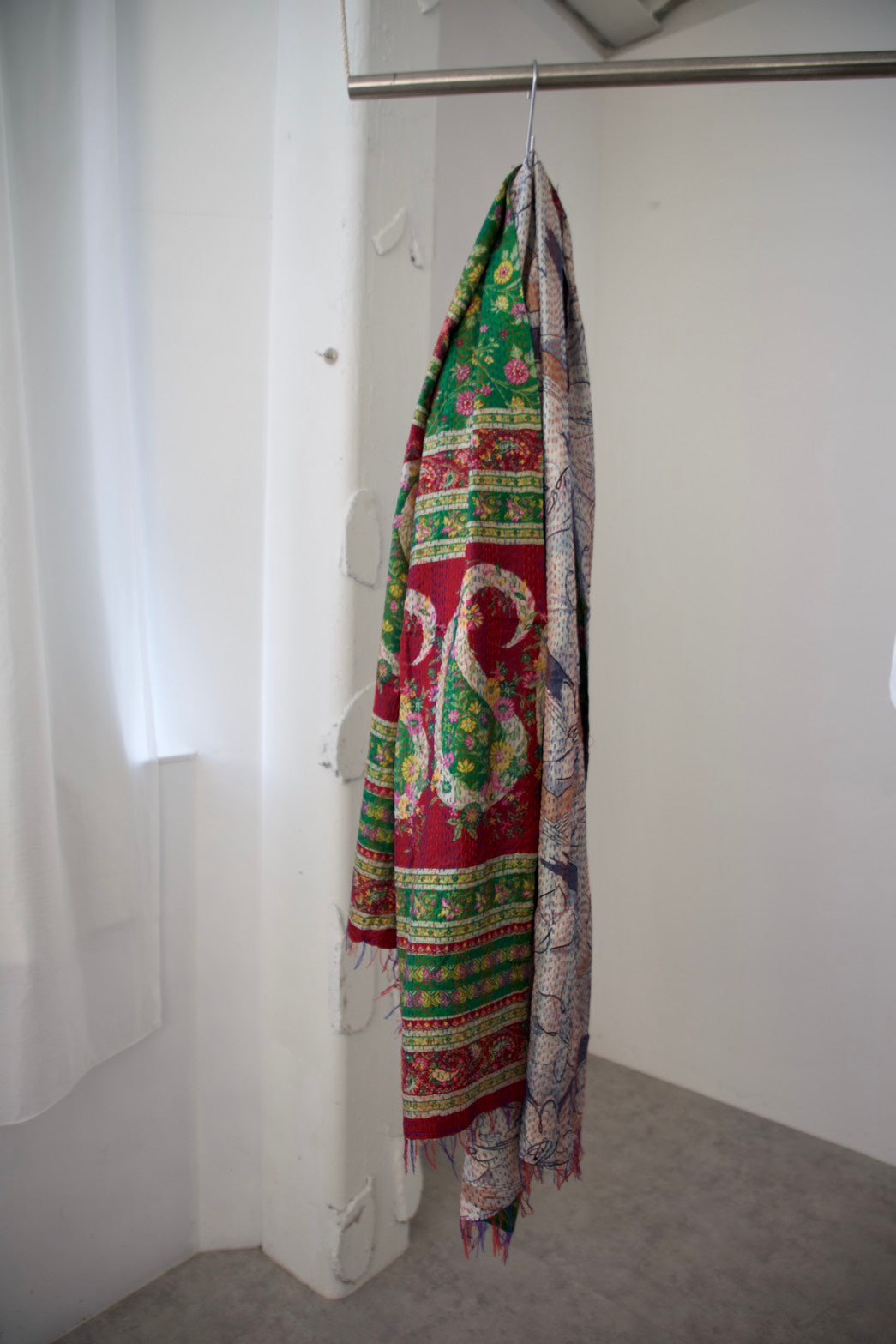 silk kantha stole（c）
