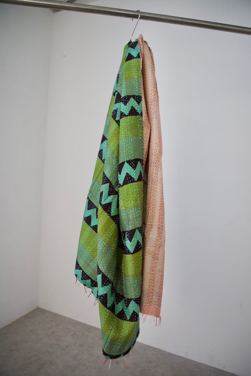 silk kantha stole（e）